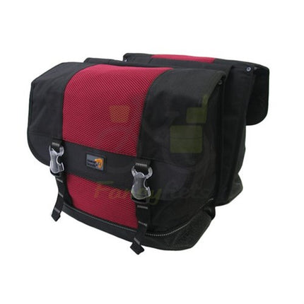 New Looxs "Doppio" 107 dubbeltas 36L Oranje/Zwart