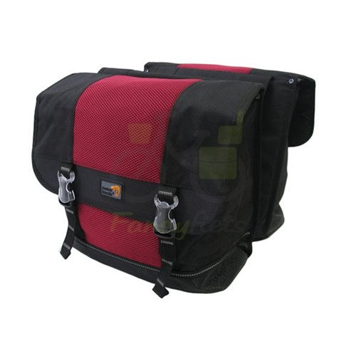 New Looxs "Doppio" 107 dubbeltas 36L Oranje/Zwart