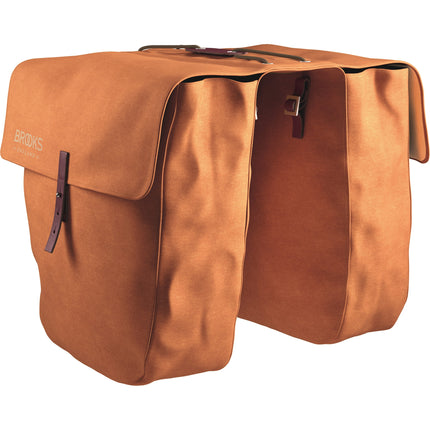Brooks double bicycle bag Brick Lane Panniers Goosebeack 30L