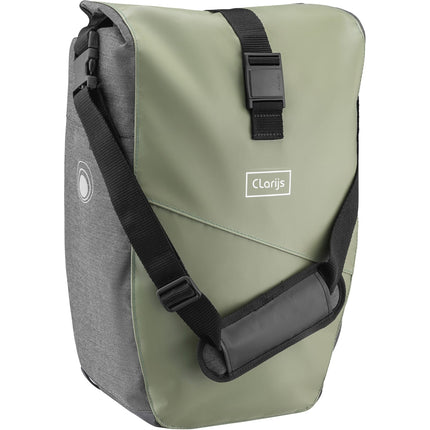Clarijs fietstas solobag 24L olijf-grijs