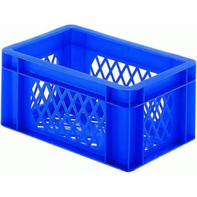 Bicycle crate / luggage crate mini blue 30x20x14.5cm