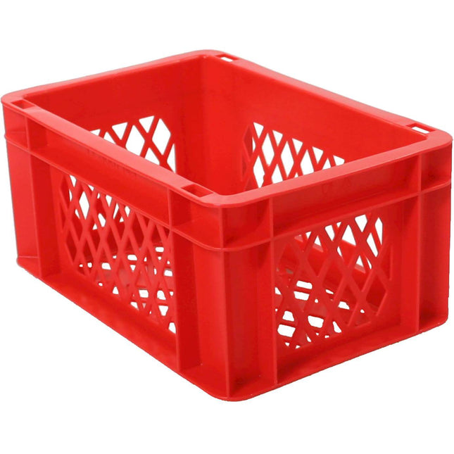 Fietskrat / bagagekrat mini rood 30x20x14,5cm