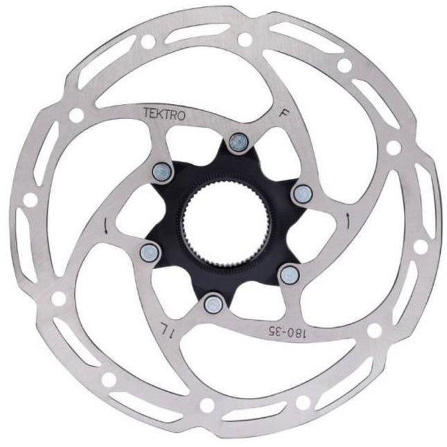 Tektro rotor TR180-35 ø180mm center lock silver