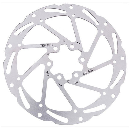 Tektro rotor TR180-52 ø180 1,85mm zilver