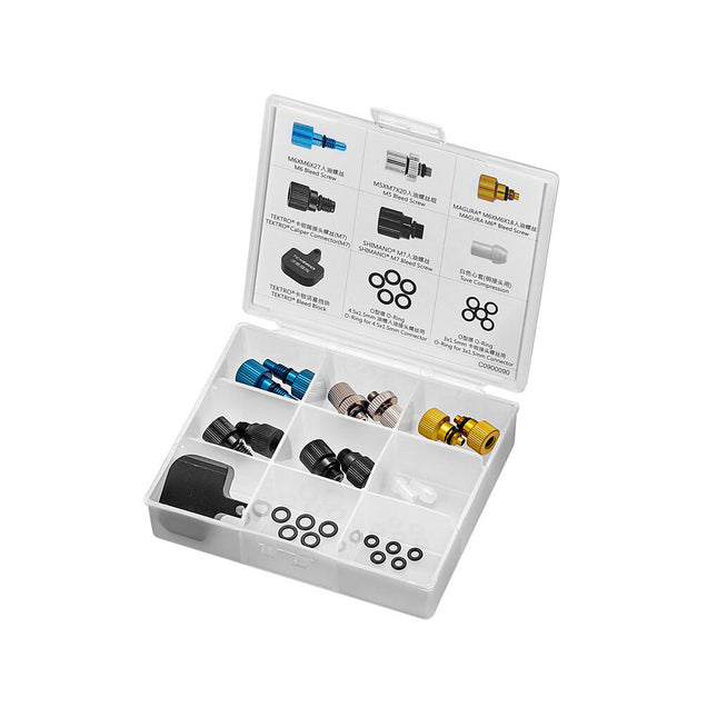 Tektro accessoire box ontl. pomp hydr. schijfrem