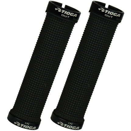 Tioga Lock-On Slim 135/135mm black handlebar set