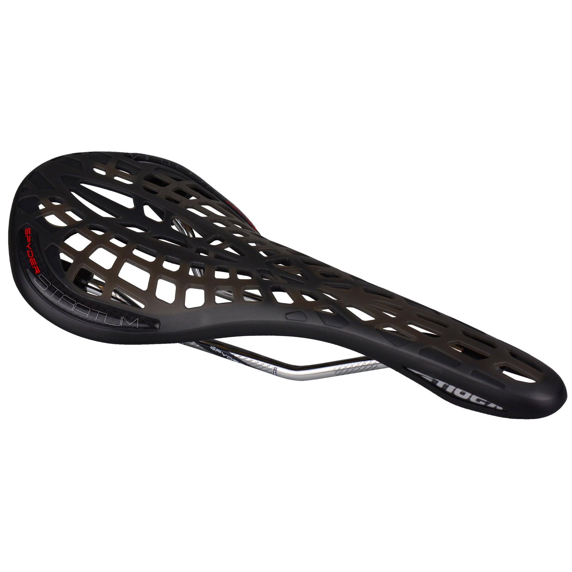 Zadel Tioga Spyder Stratum helder zwart