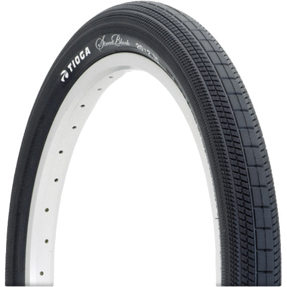 BUB Tioga 20-2.15  BMX zwart Street Block