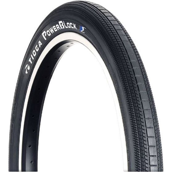 BUB Tioga 20-13/8 35-451 BMX zwart Power Block