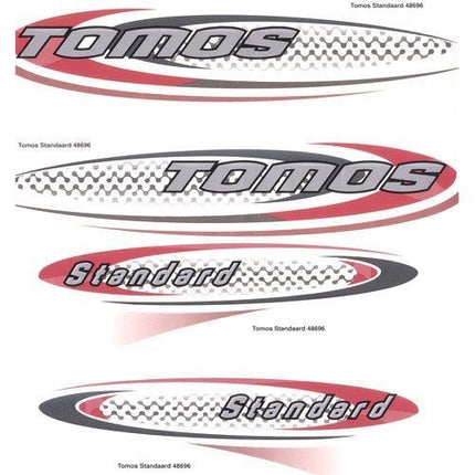 TRANSFER-SET TOMOS standaard Rood