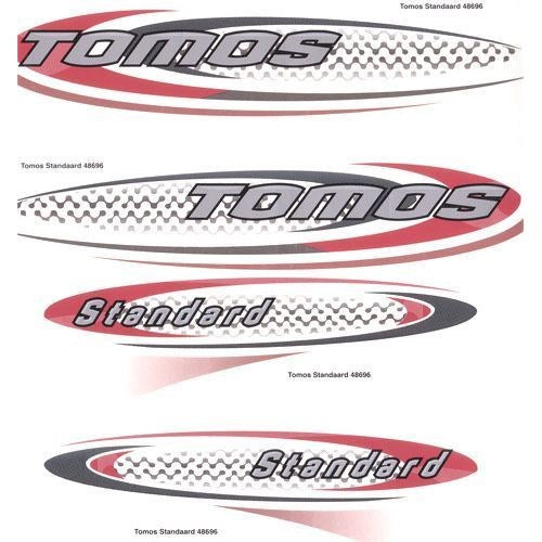 TRANSFER-SET TOMOS standaard Rood