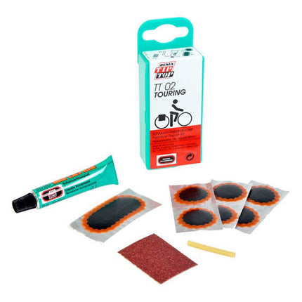 Kit de réparation de pneus Tip Top en boîte TT02