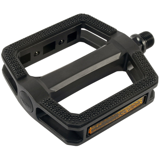 Union pedalen SP-180 non-slip alu huis matzwart