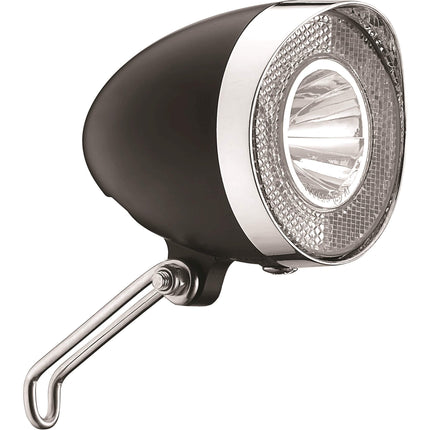 Union headlamp UN-4920 Retro dynamo 20 lux black oem