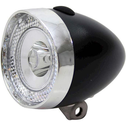 Union headlamp UN-4955 Retro mini battery black on card