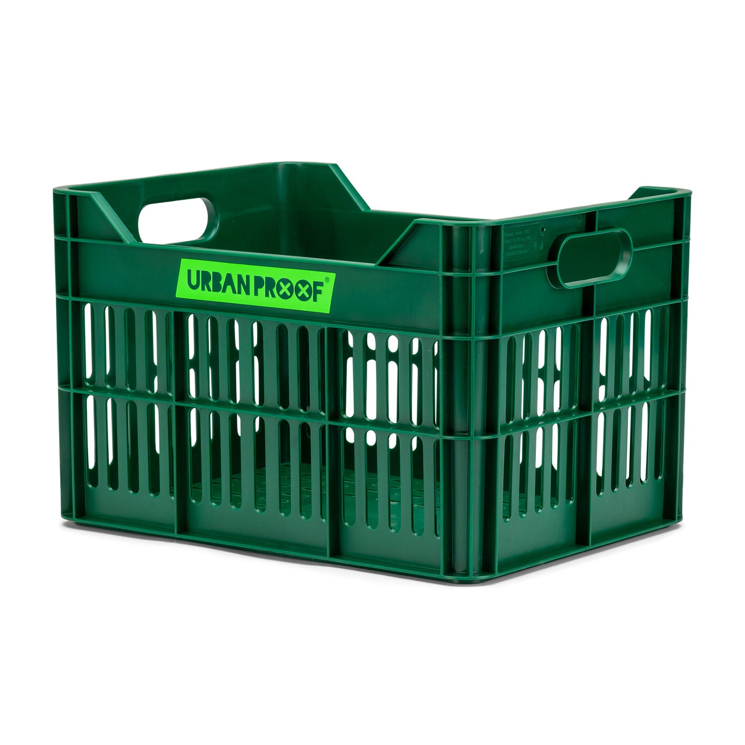 UrbanProof krat Junior 15l rPET groen