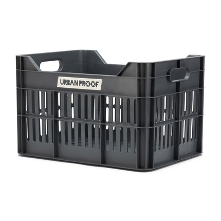 UrbanProof krat Click 30l rPET donkergrijs