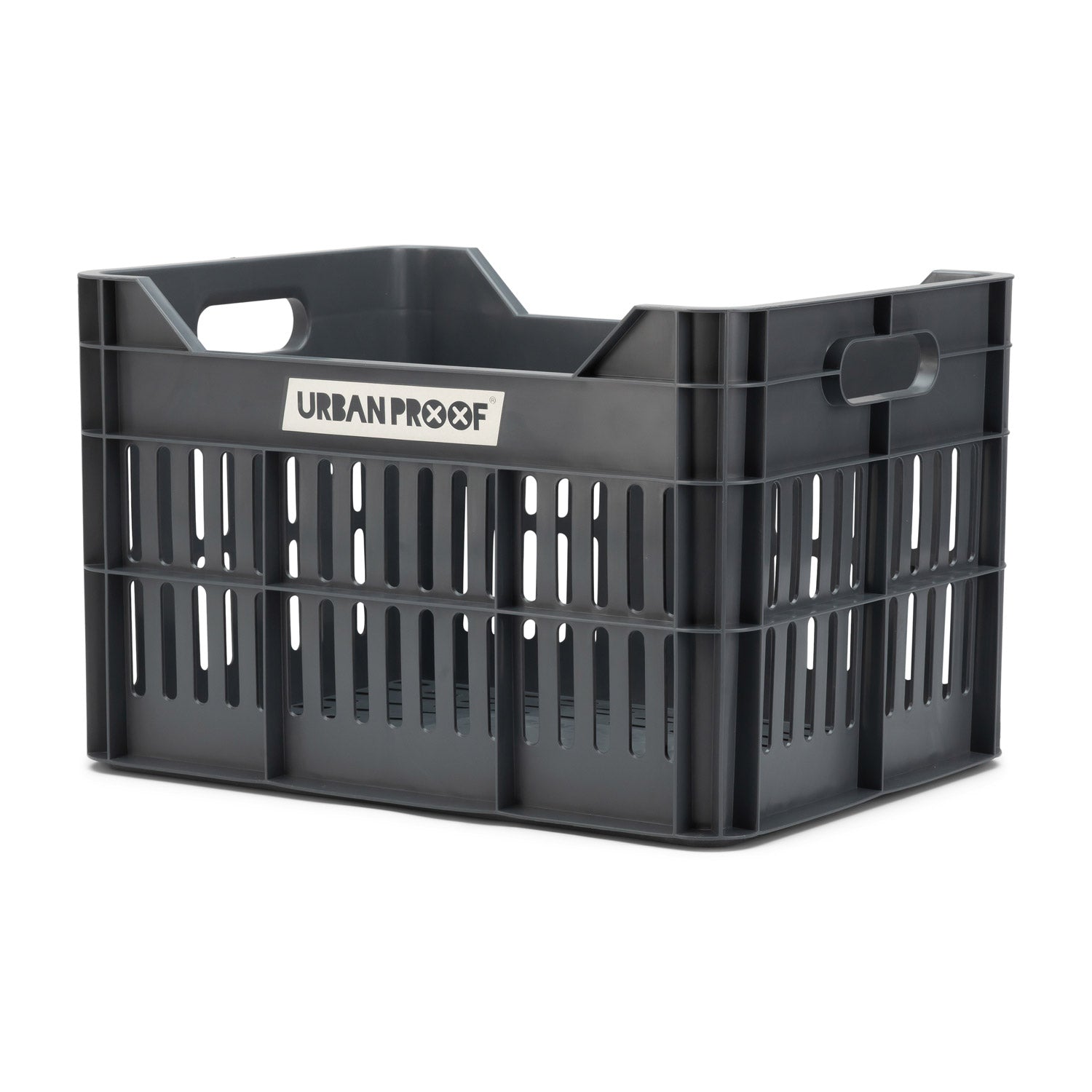 UrbanProof krat Click 30l rPET donkergrijs