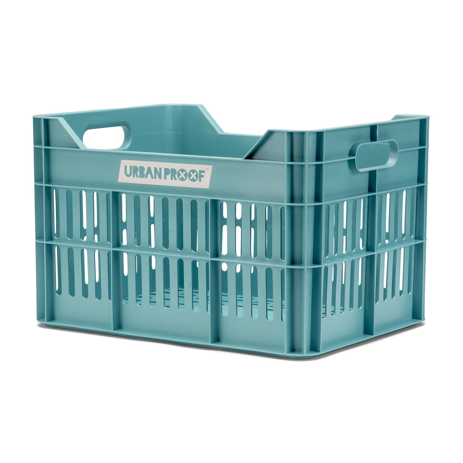 UrbanProof krat Click 30l rPET lichtblauw