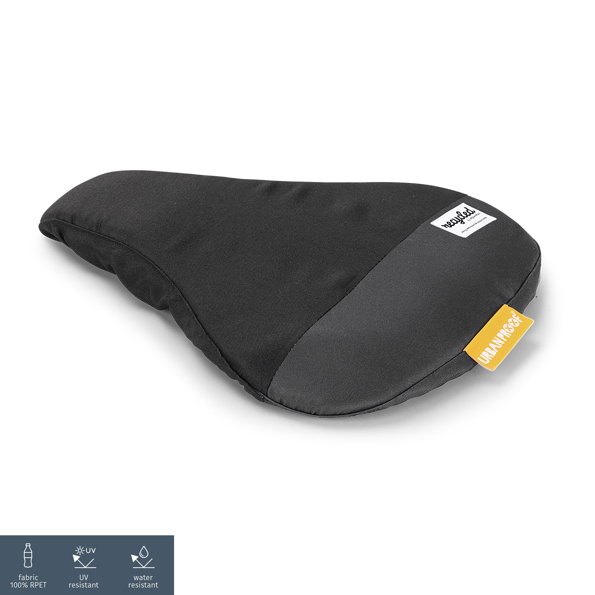 UrbanProof zadelhoes RPET zwart-grijs