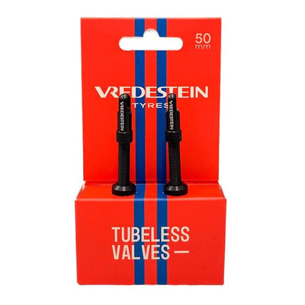 Vredestein valve tubeless 50 mm set of 2 pieces