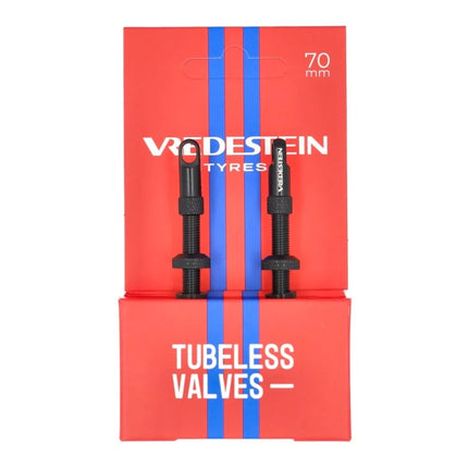 Vredestein valve tubeless 70 mm jeu 2 pièces