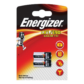 Energizer Alkaline 1,5V LR1/E90 Blister 2 pièces