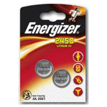 Energizer Lithium 3V CR2450 Blister 2 pièces