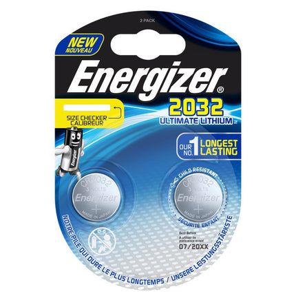 Energizer Ultimate Lithium 3V CR2032 Blister 2 pièces