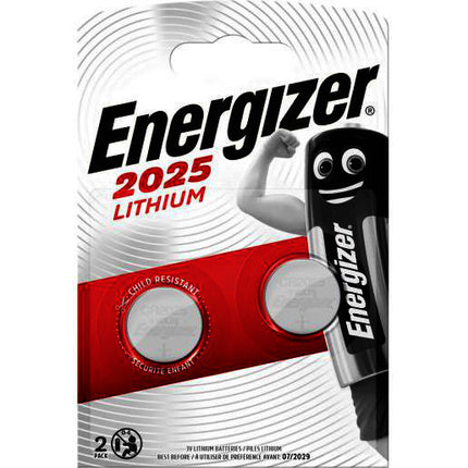 Pile lithium Energizer 3V CR2025 blister (2 piles)