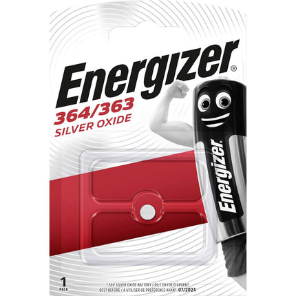 Pile bouton Energizer SR60/SR621 SW 1,55V 364/363 blister