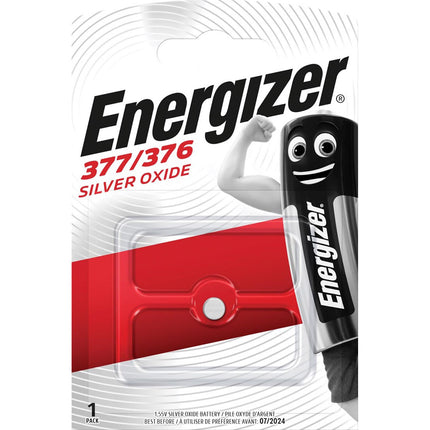 Pile bouton Energizer SR66/SR626 SW 1,55V 377/376 blister