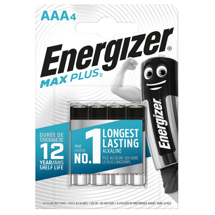 Energizer Max Plus LR03 AAA Blister 4 pièces