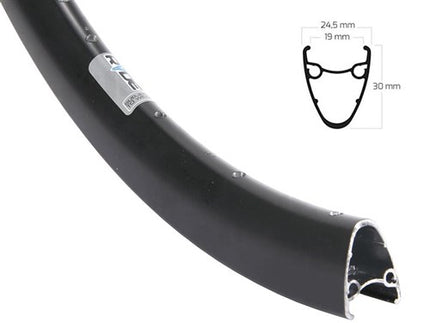 VELG 28" 622 Dutch 19 Zwart 32 Gaats