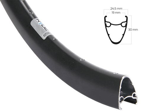 VELG 28" 622 Dutch 19 Zwart 32 Gaats