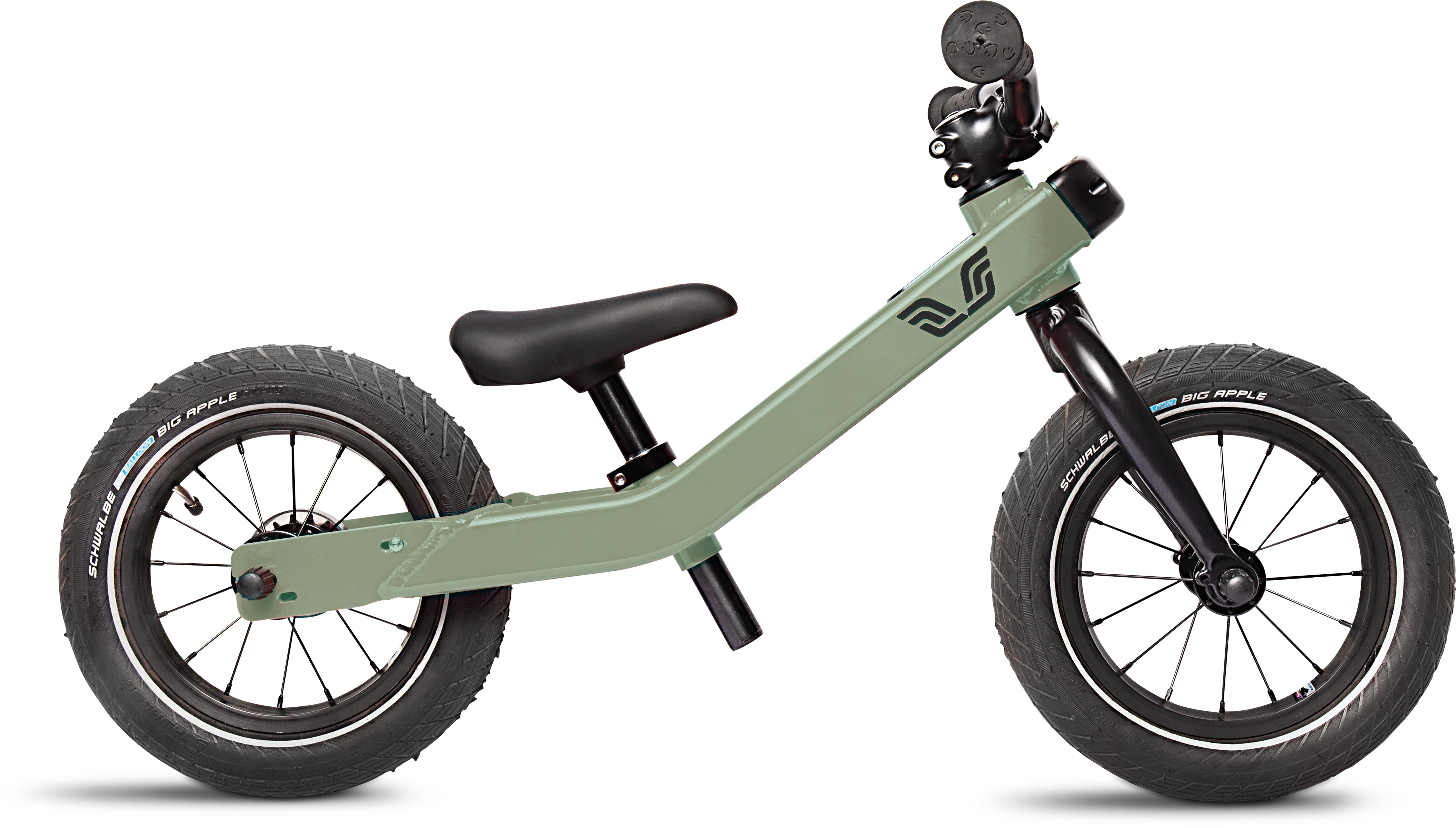 Vici 3-in-1 meegroeifiets vintage groen