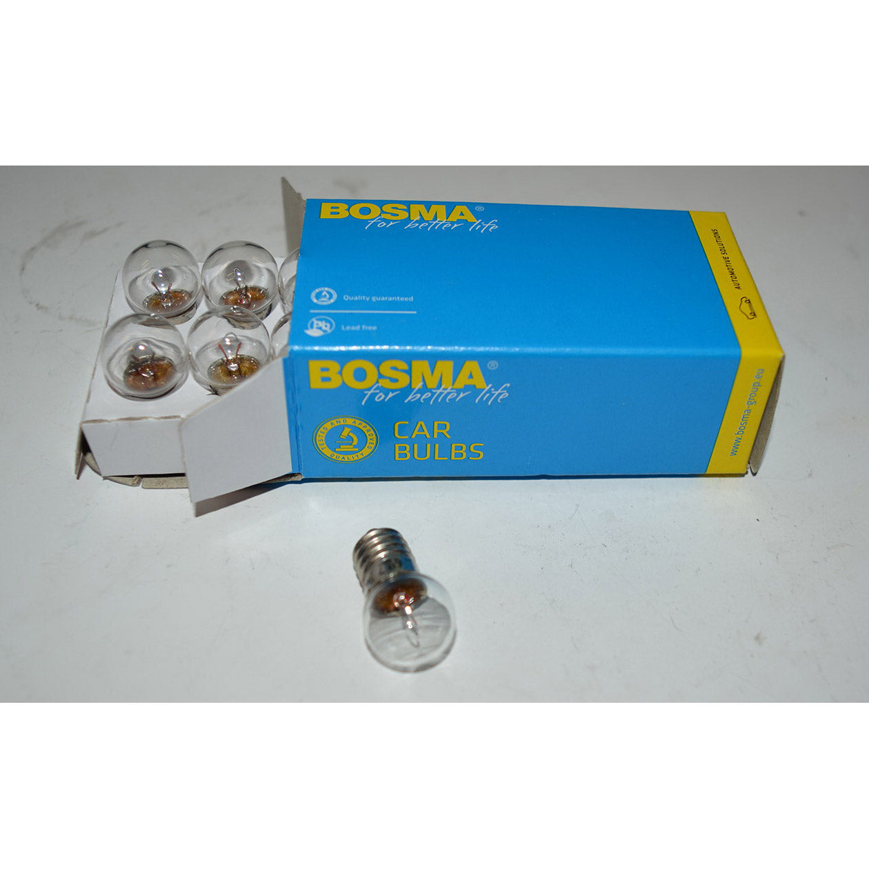 Lamp 6V-7.5W E10 Bosma 510643 o.a. Solex