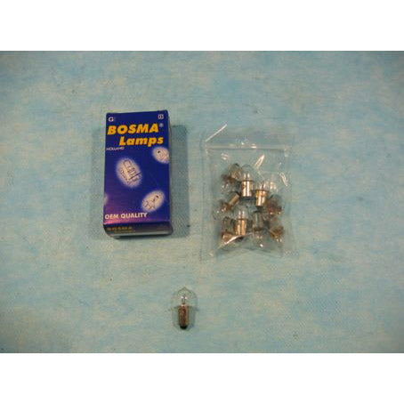 Lamp 3.6V-0.5A P13.5S kraag