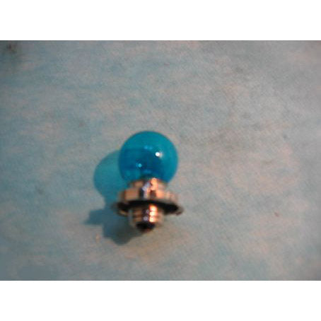 Lamp 6V-15W P26S kraag blauw