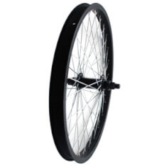 Roue avant HB 20 Freestyle axe 14 mm noir 48 rayons