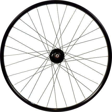 Roue avant Velox Mach1 M910 28" Shimano moyeu dynamo disque noir
