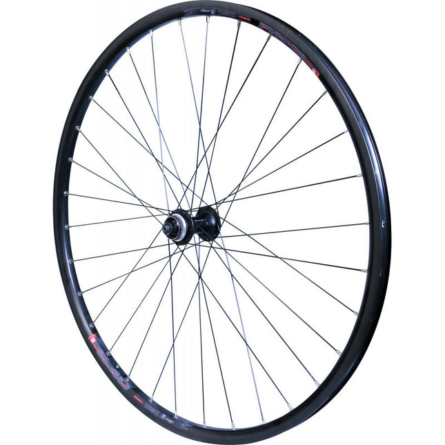 Velox voorwiel Mach1 M910 28" Shimano QC400 disc QR zw.