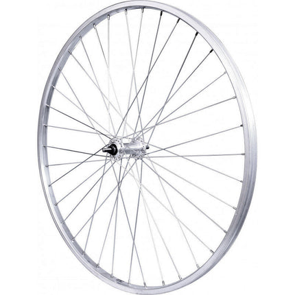 Roue avant Velox Mach1 M110 28" Urbain axe plein argent