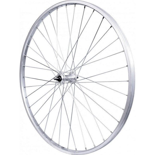 Velox voorwiel Mach1 M110 28" Urban vaste as zilver