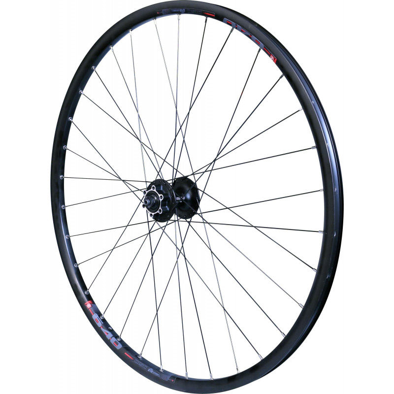 Velox voorwiel Mach1 M640 28" Deore M475 disc zwart