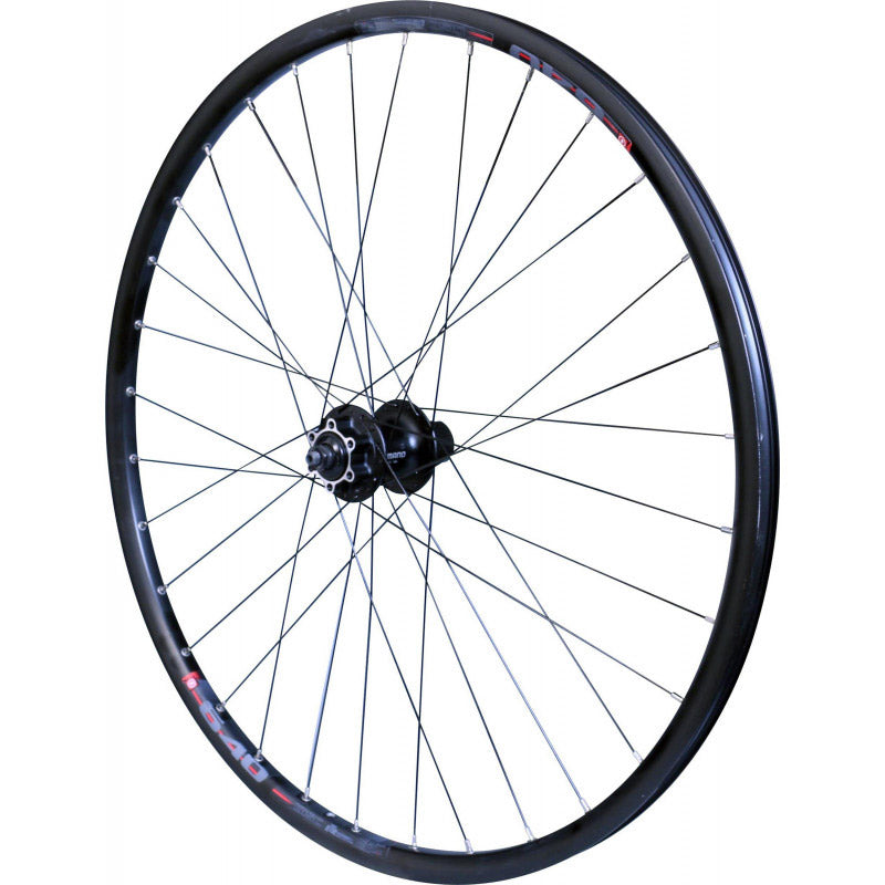 Velox achterwiel Mach1 M910 28" Deore M475 disc QR zwart