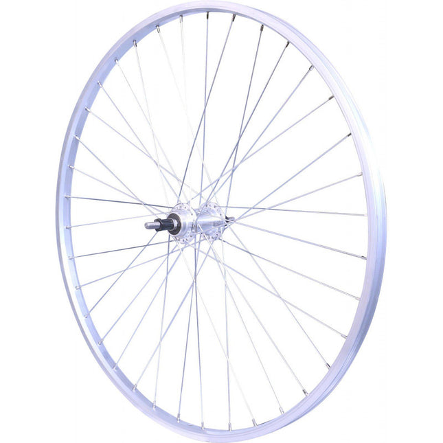 Velox achterwiel Mach1 M110 28" Urban 5/6/7v QR zilver