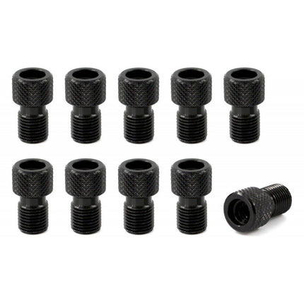Velox conversiekit Presta / Schrader met O-ring alu (10st)
