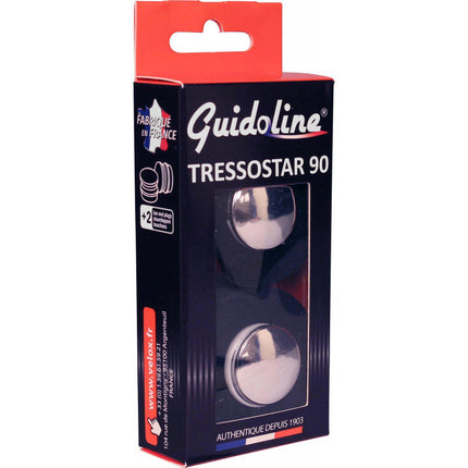 Velox handlebar tape Tressostar 90 cotton black (2 pcs)