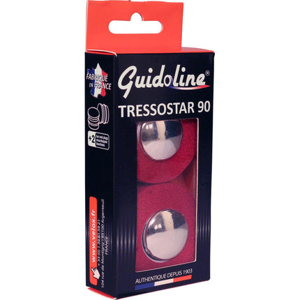 Guidoline Velox Tressostar 90 coton rouge (2 pcs)